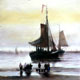 Preparations for departure - Hendrik Mesdag